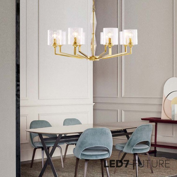 Loft Industry Modern - Ocean Chandelier
